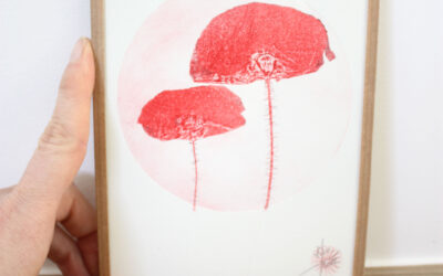 Empreintes coquelicots