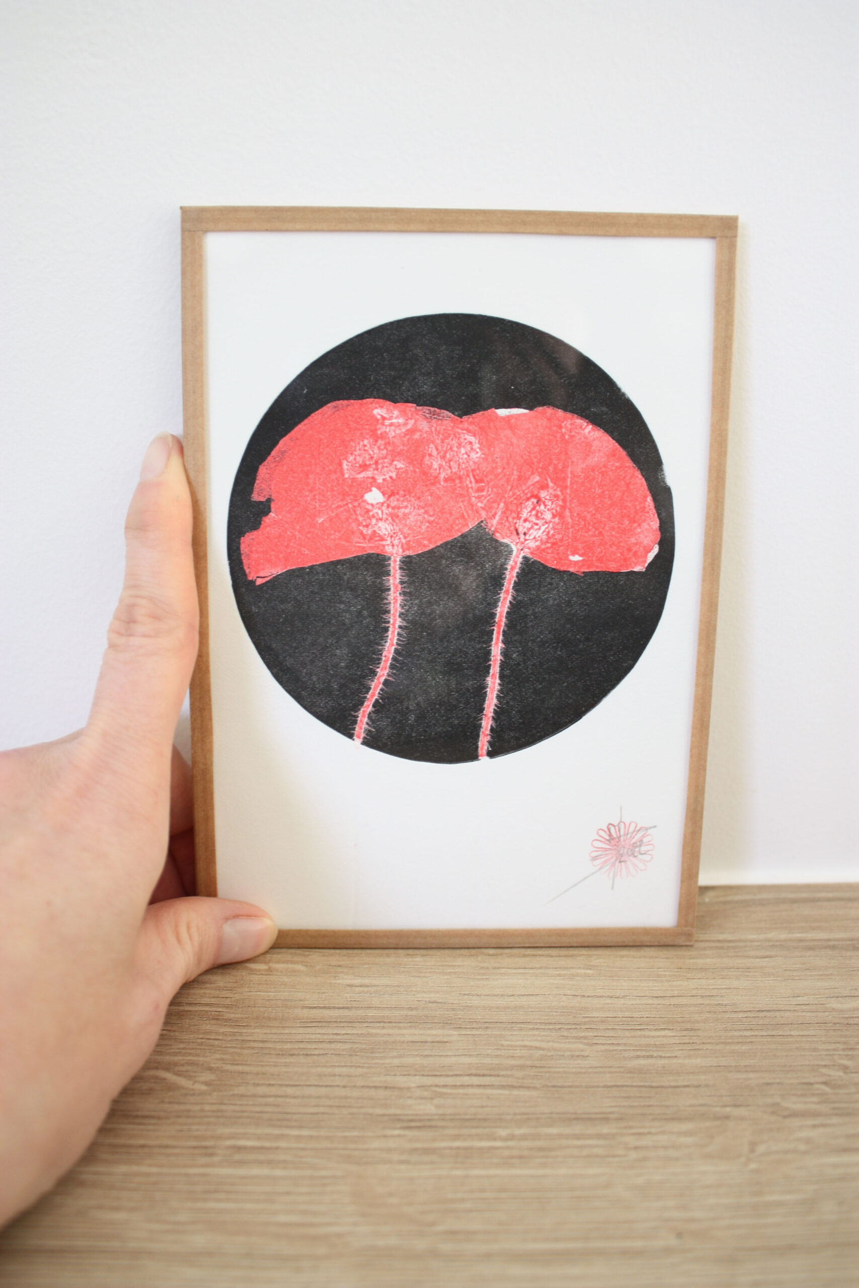 Empreintes coquelicots
