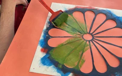 Ateliers d’art-thérapie à Résidence de La Lande à Betton auprès de personnes cérébro-lésées